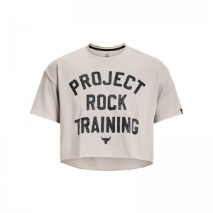 UNDER ARMOUR Pjt Rock HW Cutoff TEE-SHIRT (1377441-289)ΑΝΔΡΙΚΟ ΜΠΛΟΥΖΑΚΙ Gray Matter/Black/Black UNDER ARMOUR Pjt Rock HW Cutoff TEE-SHIRT (1377441-289)ΑΝΔΡΙΚΟ ΜΠΛΟΥΖΑΚΙ Gray Matter/Black/Black