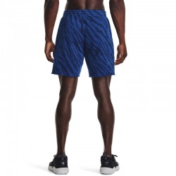 UNDER ARMOUR Pjt Rock Rival Printed Short (1377445-471)ΑΝΔΡΙΚΗ ΒΕΡΜΟΥΔΑ Blue Mirage/White/Black