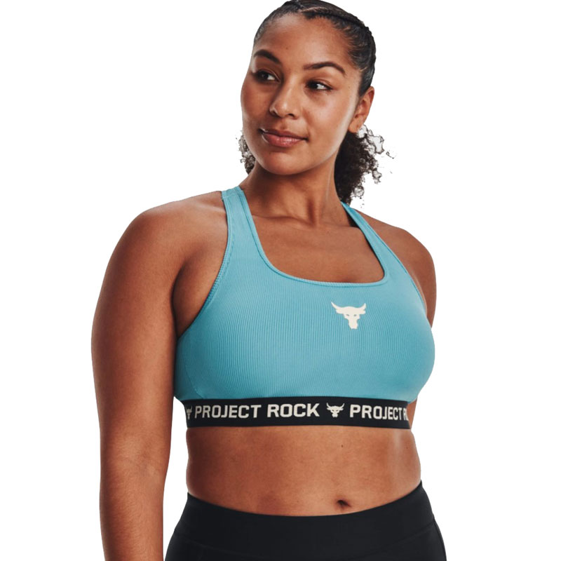 UNDER ARMOUR Pjt Rock Crsbck Nov Bra 2 (1377462-433)ΓΥΝΑΙΚΕΙΟ ΜΠΟΥΣΤΑΚΙ Glacier Blue/Ivory/Ivory