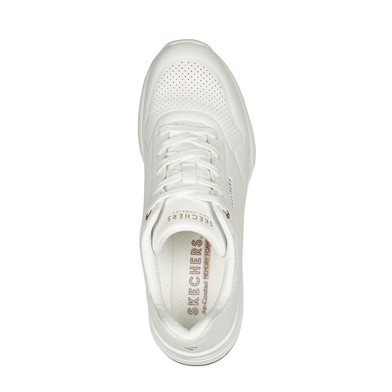 Skechers Million Air (155401-WHT)Γυναικεία Sneakers Λευκά