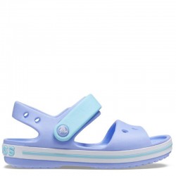 CROCS Crocband Sandal Kids (12856-5Q6)Ανατομικά Παπουτσάκια Θαλάσσης Moon Jelly ΜΩΒ