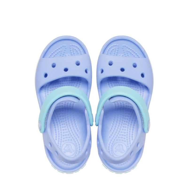 CROCS Crocband Sandal Kids (12856-5Q6)Ανατομικά Παπουτσάκια Θαλάσσης Moon Jelly ΜΩΒ