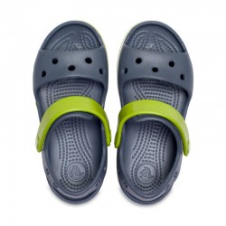 CROCS Bayaband Sandal Kids (205400-025)Παιδικά Σανδάλια Charcoal ΓΚΡΙ