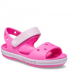 CROCS Bayaband Sandal Kids (205400-6QQ)ΠΑΙΔΙΚΑ ΣΑΝΔΑΛΙΑ Electric Pink ΡΟΖ