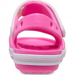 CROCS Bayaband Sandal Kids (205400-6QQ)ΠΑΙΔΙΚΑ ΣΑΝΔΑΛΙΑ Electric Pink ΡΟΖ