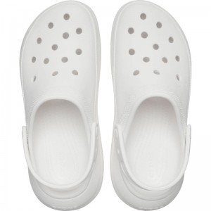 CROCS Classic Crush Clog (207521-100)Γυναικείο Σαμπό Λευκό CROCS Classic Crush Clog (207521-100)Γυναικείο Σαμπό Λευκό