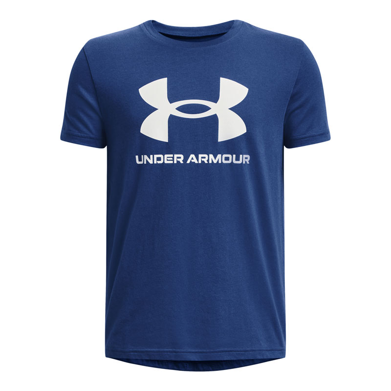 Under Armour Sportstyle Logo (1363282-471)ΠΑΙΔΙΚΟ T-SHIRT ΜΠΛΕ