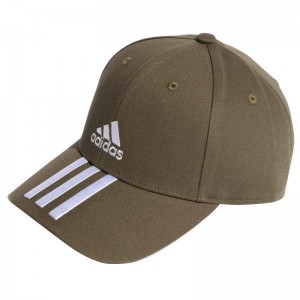 Adidas Baseball 3-Stripes Twill (IC4366)Ανδρικό Jockey Olive Strata Adidas Baseball 3-Stripes Twill (IC4366)Ανδρικό Jockey Olive Strata