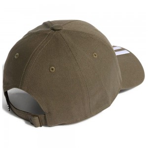 Adidas Baseball 3-Stripes Twill (IC4366)Ανδρικό Jockey Olive Strata Adidas Baseball 3-Stripes Twill (IC4366)Ανδρικό Jockey Olive Strata