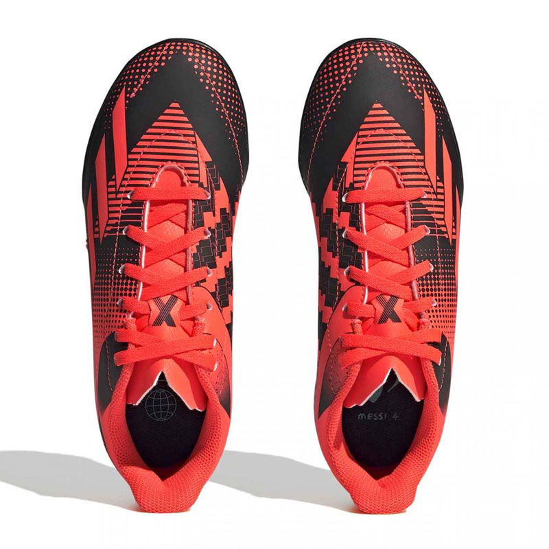 Adidas X Speedportal Messi.4 TF J (GZ5136)Παιδικά Ποδοσφαιρικά Παπούτσια με Σχάρα Πορτοκαλί