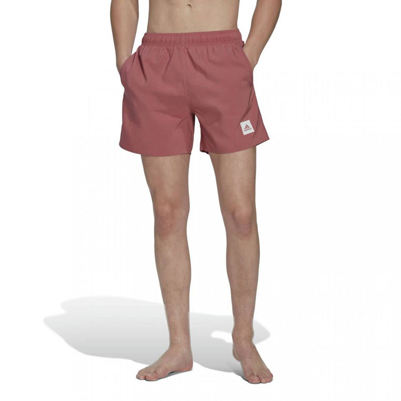 Adidas Performance Short Length Solid Swim Shorts MENS (HT2163)Ανδρικό Μαγιό Σορτς Μπορντό