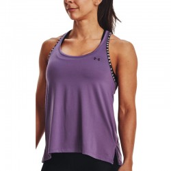 Under Armour Knockout Tank (1351596-571)Αμάνικη Γυναικεία Μπλούζα ΜΩΒ