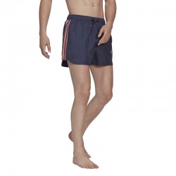 Adidas Performance Very Short Length Retro Split Swim Shorts (HT4348)Ανδρικό Μαγιό Σορτς Shadow Navy / Coral Fusion