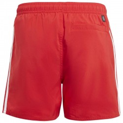 ADIDAS JUNIOR 3 STRIPES SWIM SHORTS (HA9407)ΚΟΚΚΙΝΟ ΠΑΙΔΙΚΟ ΜΑΓΙΟ ΣΟΡΤΣ