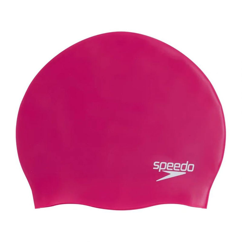 Speedo Plain Moulded (8-70984B495)Σκουφάκι Κολύμβησης Ενηλίκων από Σιλικόνη Ροζ