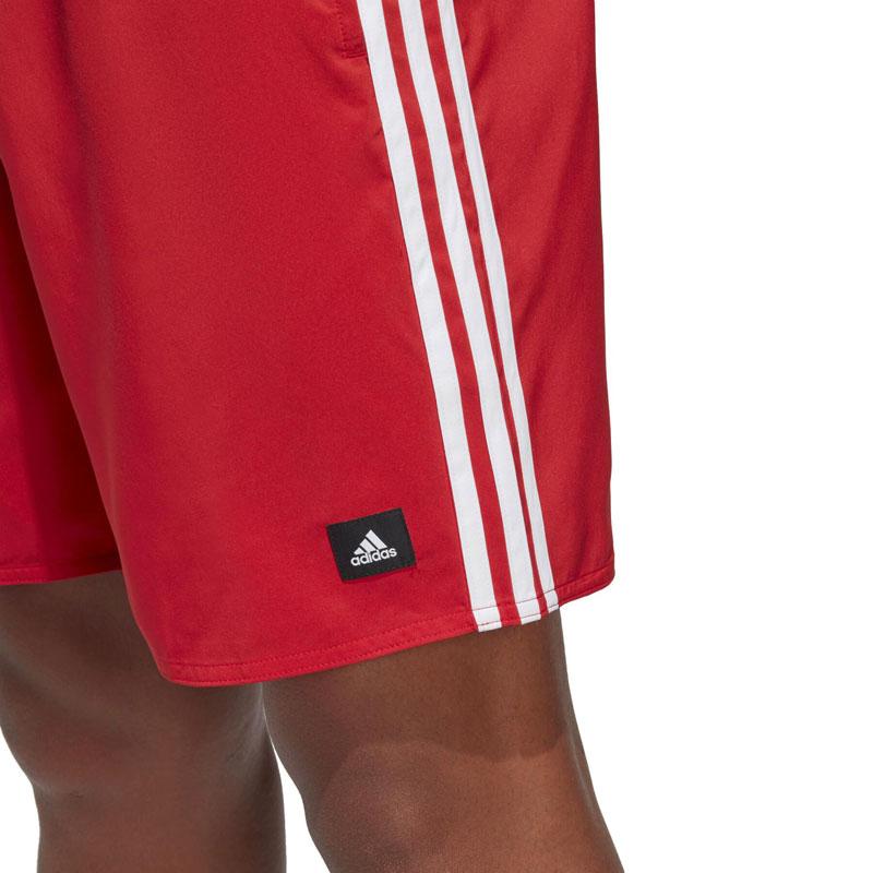 Adidas Swim Shorts Clx 3-Stripes (HT4360)ΑΝΔΡΙΚΟ ΜΑΓΙΟ ΚΟΚΚΙΝΟ