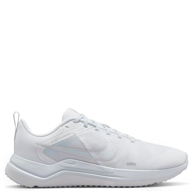 Nike Downshifter 12 WMNS (DD9294-100)Γυναικεία Αθλητικά Παπούτσια Running white / Pure Platinum / Metallic Silver