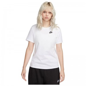 NIKE SPORTSWEAR CLUB ESSENTIALS T-SHIRT (DX7902-100)ΛΕΥΚΟ ΓΥΝΑΙΚΕΙΟ
