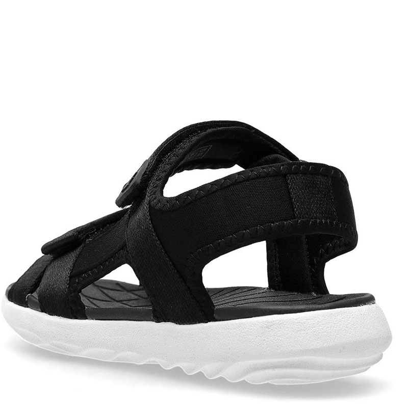 4F Sandals (4FJSS23FSANF024-21S)ΠΑΙΔΙΚΑ ΣΑΝΔΑΛΙΑ ΜΑΥΡΟ/ΛΕΥΚΟ