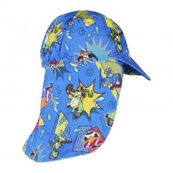 SPEEDO Toddler Boys Sun Protection Hat ( 8-00330-414803)ΜΠΛΕ ΠΑΙΔΙΚΟ ΚΑΠΕΛΟ ΠΡΟΣΤΑΣΙΑΣ ΑΠΟ ΤΟ ΗΛΙΟ
