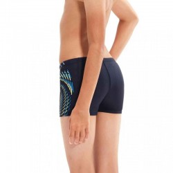 Speedo Plastisol Placement Aquashorts JUNIOR (003169-14375)Παιδικό Μαγιό Βερμούδα / Σορτς Κολύμβησης Μπλε