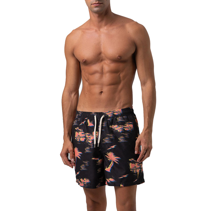 LIGHTNING BOLT VIETNAM BOARDSHORT (22SMABSH009-K01)Ανδρικο Μαγιο Μαυρο