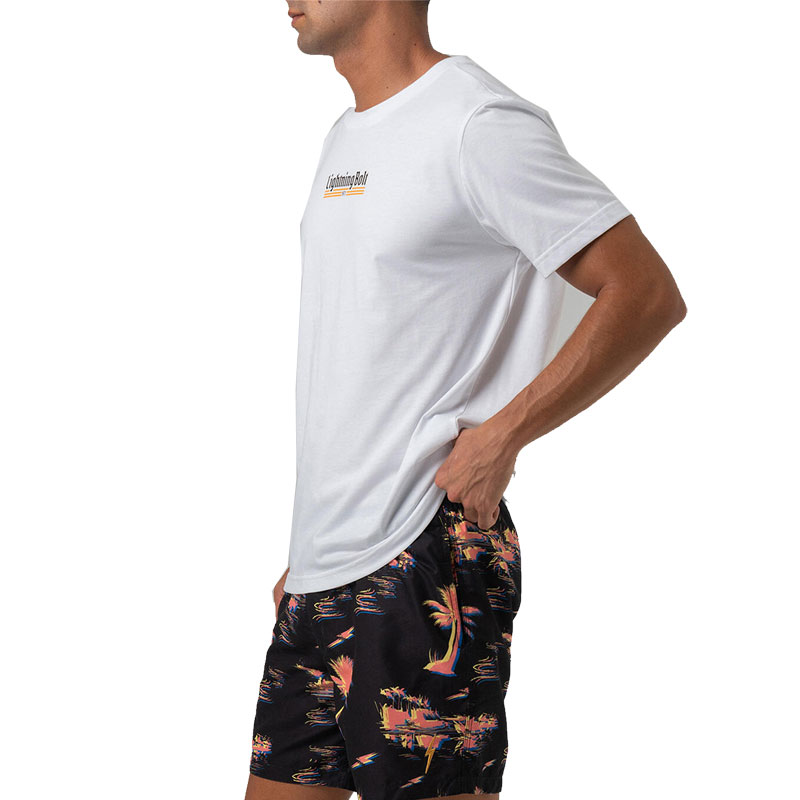 LIGHTNING BOLT VIETNAM BOARDSHORT (22SMABSH009-K01)Ανδρικο Μαγιο Μαυρο