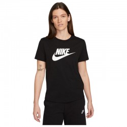 Nike Sportswear Essential Icon Futura T-Shirt Wmns (DX7906-010)Γυναικείο T-shirt Μαύρο