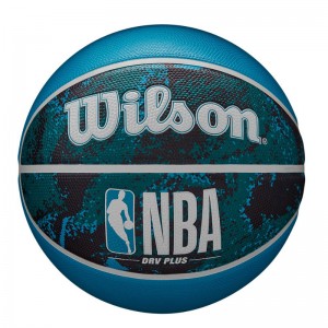 Wilson NBA DRV Plus Vibe (WZ3012602XB)Μπάλα Μπάσκετ Outdoor Black/Blue Wilson NBA DRV Plus Vibe (WZ3012602XB)Μπάλα Μπάσκετ Outdoor Black/Blue