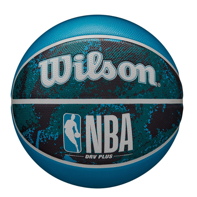 Wilson NBA DRV Plus Vibe (WZ3012602XB)Μπάλα Μπάσκετ Outdoor Black/Blue