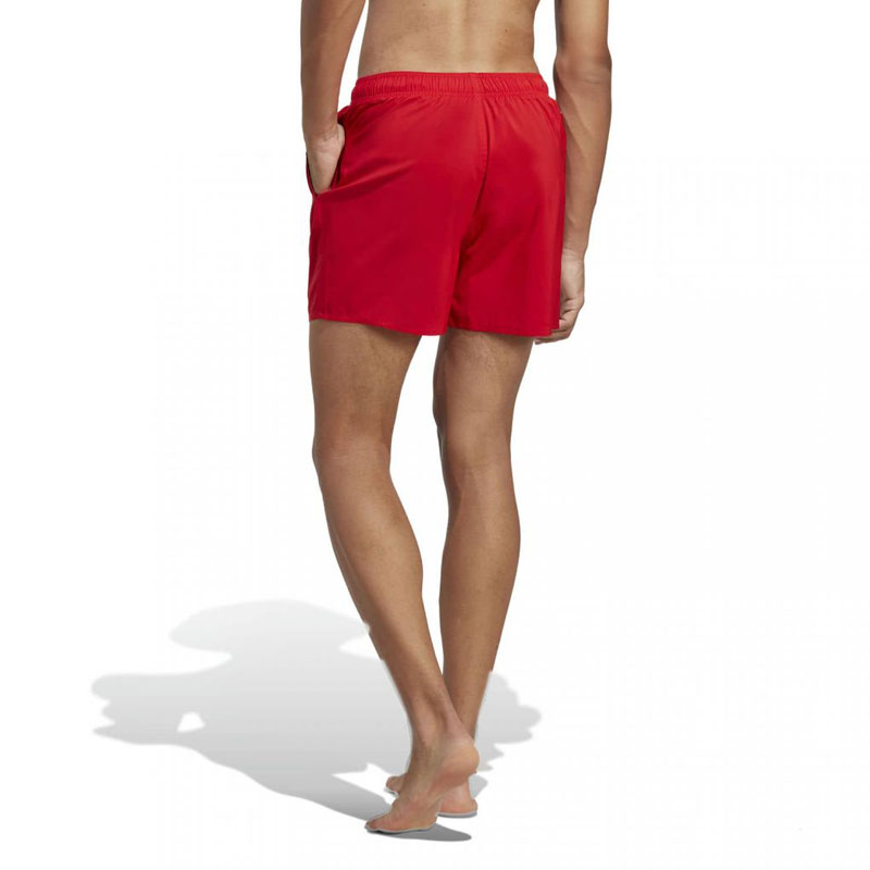 Adidas Performance Short Length Solid Swim Shorts (HT2160)ΚΟΚΚΙΝΟ ΑΝΔΡΙΚΟ ΜΑΓΙΟ