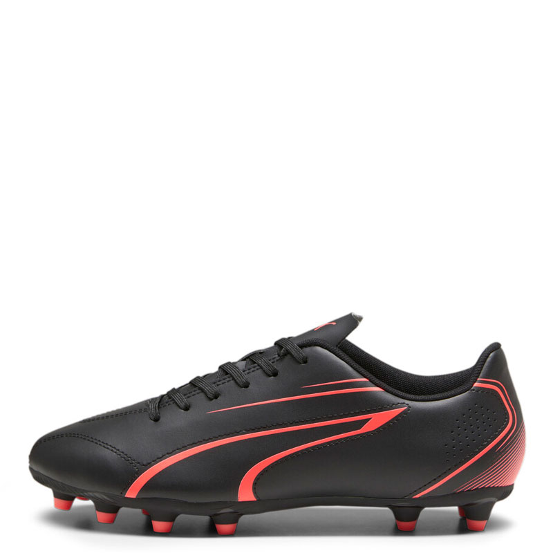 Puma Vitoria FG/AG (107483-02)Χαμηλά Ποδοσφαιρικά Παπούτσια με Τάπες Μαύρα