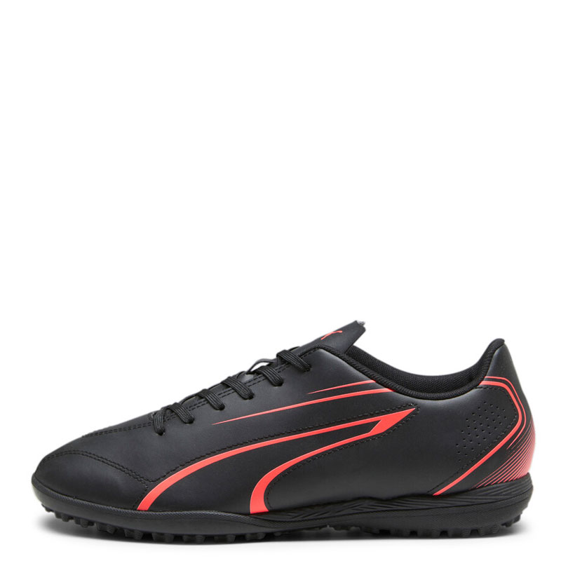 PUMA VITORIA TT (107484-02)ΑΝΔΡΙΚΑ ΠΑΠΟΥΤΣΙΑ ΠΟΔΟΣΦΑΙΡΟΥ ΜΕ ΣΧΑΡΑ ΜΑΥΡΑ