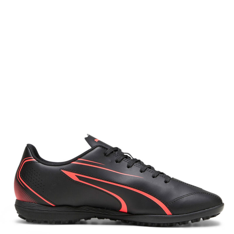 PUMA VITORIA TT (107484-02)ΑΝΔΡΙΚΑ ΠΑΠΟΥΤΣΙΑ ΠΟΔΟΣΦΑΙΡΟΥ ΜΕ ΣΧΑΡΑ ΜΑΥΡΑ