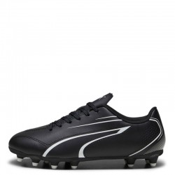 PUMA VITORIA FG/AG JR (107486-01)ΠΑΙΔΙΚΑ ΠΑΠΟΥΤΣΙΑ ΠΟΔΟΣΦΑΙΡΟΥ ΜΕ ΤΑΠΕΣ ΜΑΥΡΑ