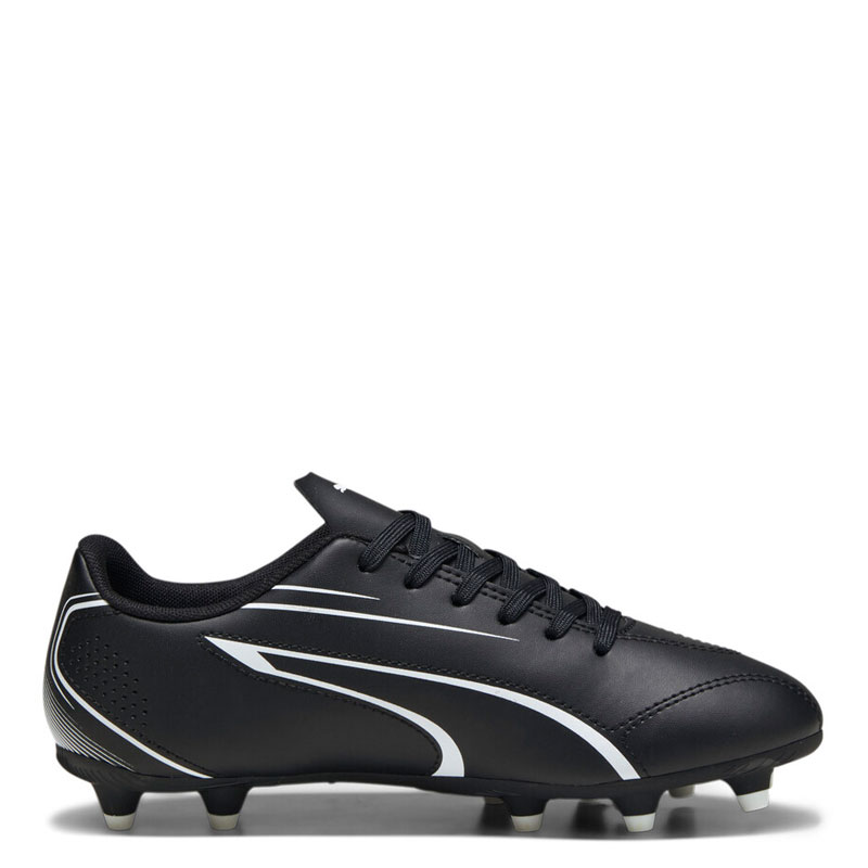 PUMA VITORIA FG/AG JR (107486-01)ΠΑΙΔΙΚΑ ΠΑΠΟΥΤΣΙΑ ΠΟΔΟΣΦΑΙΡΟΥ ΜΕ ΤΑΠΕΣ ΜΑΥΡΑ