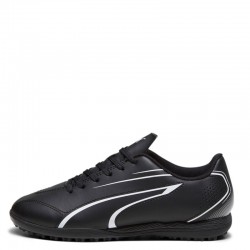 PUMA VITORIA JR TT (107487-01)ΠΑΙΔΙΚΑ ΠΑΠΟΥΤΣΙΑ ΠΟΔΟΣΦΑΙΡΟΥ ΜΕ ΣΧΑΡΑ ΜΑΥΡΑ