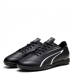 PUMA VITORIA JR TT (107487-01)ΠΑΙΔΙΚΑ ΠΑΠΟΥΤΣΙΑ ΠΟΔΟΣΦΑΙΡΟΥ ΜΕ ΣΧΑΡΑ ΜΑΥΡΑ