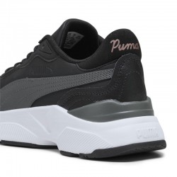 Puma Cassia ROSE BLACK (393912-01)ΓΥΝΑΙΚΕΙΑ ΠΑΠΟΥΤΣΙΑ