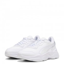 Puma Cassia ROSE WHITE (393912-02)ΓΥΝΑΙΚΕΙΑ ΠΑΠΟΥΤΣΙΑ