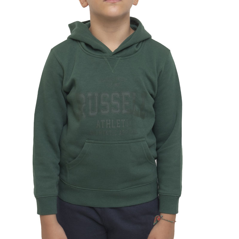 RUSSELL PULL OVER HOODY ΠΑΙΔΙΚΟ  ΦΟΥΤΕΡ ΠΡΑΣΙΝΟ(A3-902-2-DG1-225-DARK GREEN)