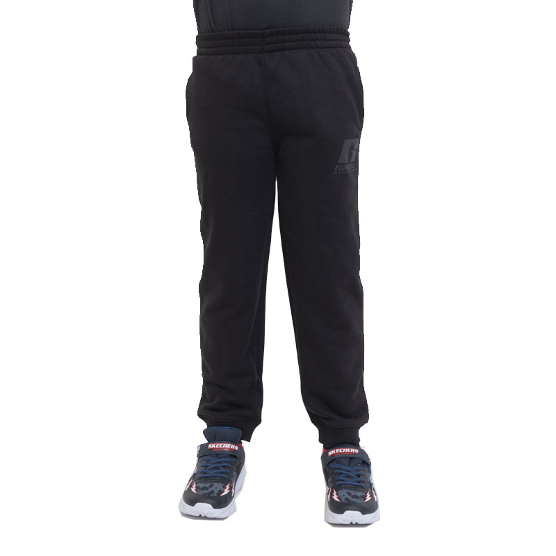 RUSSELL ATHLETIC LEG PANT CUFFED ΠΑΙΔΙΚΟ ΠΑΝΤΕΛΟΝΙ MΑΥΡΟ ΜΕ ΛΑΣΤΙΧΟ(A3-909-2-IO-099-BLACK)