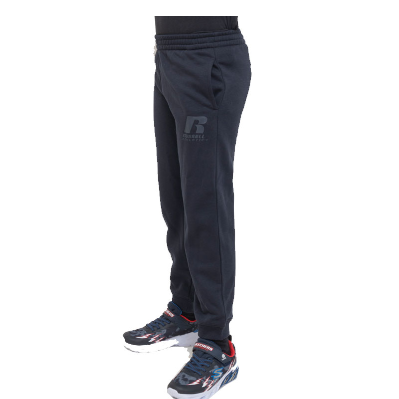 RUSSELL ATHLETIC LEG PANT CUFFED ΠΑΙΔΙΚΟ  ΠΑΝΤΕΛΟΝΙ ΜΠΛΕ ΜΕ ΛΑΣΤΙΧΟ(A3-909-2-NA-190-NAVY)