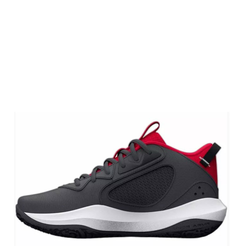 Under Armour Lockdown 6 GS (3025617-102)Παιδικά Παπούτσια Μπάσκετ  ΓΚΡΙ