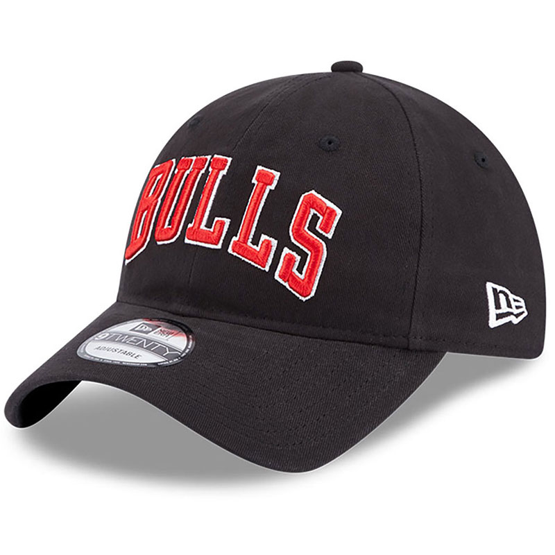 NEW ERA Chicago Bulls Team Script Black 9TWENTY Adjustable Cap (60364219)ΜΑΥΡΟ ΚΑΠΕΛΟ