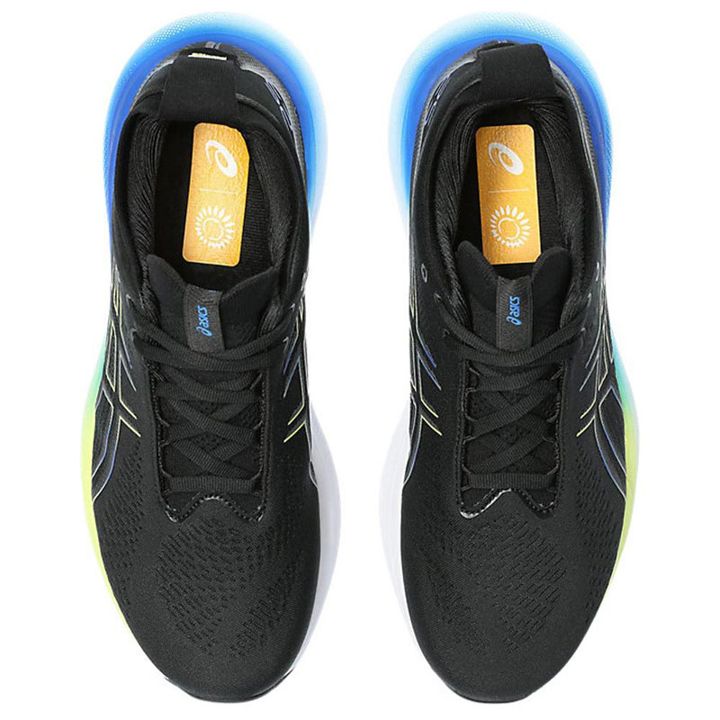 ASICS Gel-Nimbus 25 (1011B547-004)Ανδρικά Παπούτσια Running Black/Glow Yellow