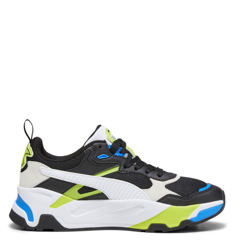 PUMA Trinity Jr ΠΑΙΔΙΚΟ ΠΑΠΟΥΤΣΙ ΜΑΥΡΟ/LIME (390838-07)