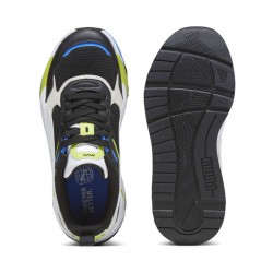 PUMA Trinity Jr ΠΑΙΔΙΚΟ ΠΑΠΟΥΤΣΙ ΜΑΥΡΟ/LIME (390838-07)