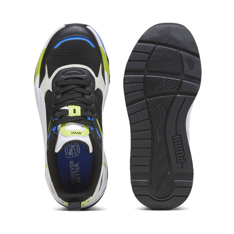 PUMA Trinity Jr ΠΑΙΔΙΚΟ ΠΑΠΟΥΤΣΙ ΜΑΥΡΟ/LIME (390838-07)