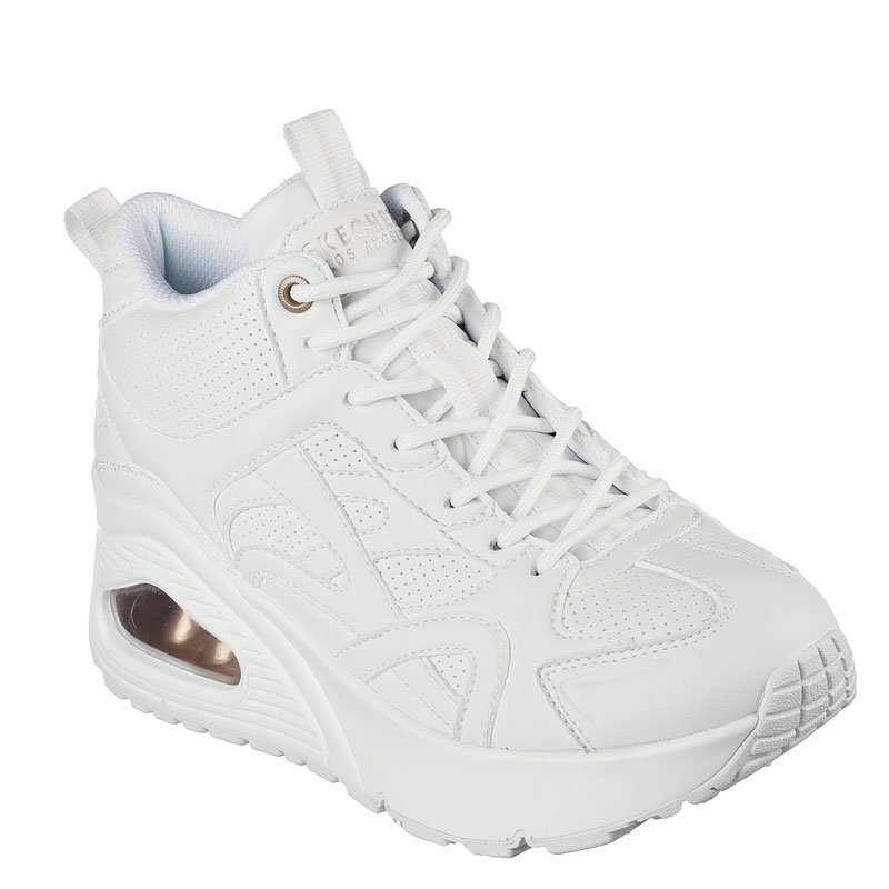 SKECHERS UNO HI-HER FRIENDS (155680-WHT)ΓΥΝΑΙΚΕΙΟ ΥΠΟΔΗΜΑ ΛΕΥΚΟ